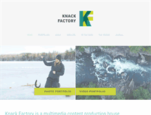 Tablet Screenshot of knack-factory.com